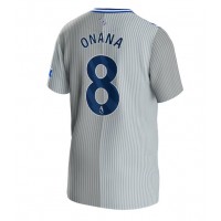 Everton Amadou Onana #8 Rezervni Dres 2023-24 Kratak Rukav